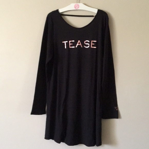 V.S. SZ. M TEASE SLEEP SHIRT NWT - Picture 8 of 8